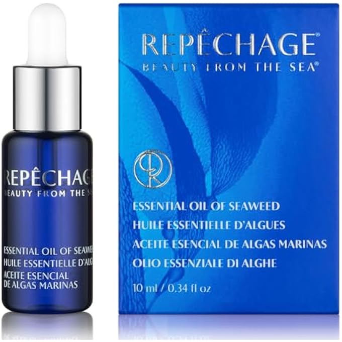 زيت أساسي من الطحالب مع فيتامين E زيت مرطب للجمال للوجه، الشفاه، محيط العين، وقصات الأظافر للرجال والنساء 0.34 أونصة سائلة